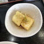 ラーメンだるまや - 揚げ出し豆腐
