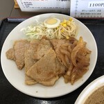 ラーメンだるまや - 生姜焼き