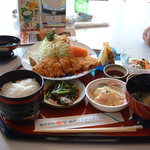 レストラン王国 - アグー豚のトンカツ定食