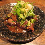 炭焼地鶏 まくら - もつ煮　100円