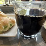 ピアサピド - 枝豆パンお気に入り。アイスコーヒーにも合う