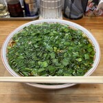 トキワ - 料理写真:ニラそば、麺大盛、1,050円＋150円。