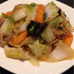 福家 - 五目あんかけ焼きそば¥950-
      これもいいねぇー！
      五目あんかけスープそばも絶品！