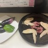 パルナス亭 - 【本日の定食】鶏手羽と砂肝、なすピーマン目玉焼き