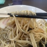 中華そば イデタ - 麺アップ