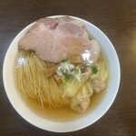 中華そば イデタ - ワンタン塩そば