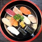 藤まつ寿し - ランチにぎり大盛