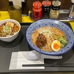 松軒中華食堂 - 料理写真:冷やし担々麺+セット:ミニ麻婆丼