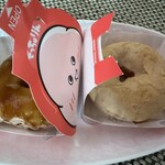 ミスタードーナツ - 料理写真:やっと購入できたみたらしときなこ。いちごは品切れ