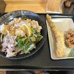 はなまるうどん - 料理写真:豚しゃぶサラダうどん小
