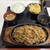 天領屋 - 料理写真:満腹焼きそば定食（とり天）　１１００円