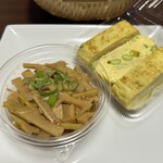 味のばくだん - メンマ・玉子焼き