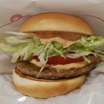 モスバーガー - モス野菜バーガー（３４０円）です。