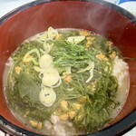 喜利屋 - めかぶ丼アップ