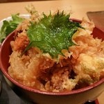 Meisui Teuchi Dokoro Taisou - かき揚げ天丼です。