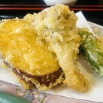 まるいうどん - 天ぷら