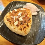焼きとんまるいち - 「焼きおにぎり(味噌)」@363