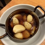 和牛焼肉 Beef Factory73 - ニンニクオイル焼き