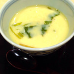 鮨 はしもと - コノワタの茶碗蒸し。