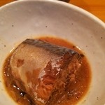 広島料理 安芸 - 小鉢の鯖味噌も100円！