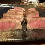 鉄板焼 おいで家 - 山城牛シャトーブリアン