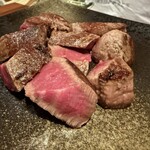 鉄板焼 おいで家 - 山城牛ヒレ