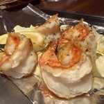 鉄板焼 おいで家 - 大海老焼き　塩