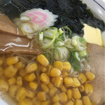 松月食堂 - 塩バターラーメン アップ