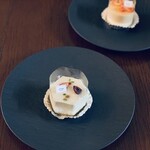 m.koide - ムースピスターシュ900円　ムースアプリコット900円