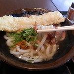 Sanuki udon murasaki - 天ぷらを食べるとうどんが1玉しか食べれなくなった・・