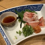 楽房 - 金目鯛あぶり　最高だった