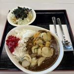 道の駅 えんべつ富士見 - 料理写真:「ホタテカレー」¥1.200