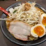 一二三の夜明け。 - 料理写真:濃厚ベジポタ味噌ラーメン（特盛）