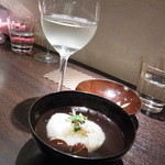 わいん - 2015.4)お椀は筍が入ったしんじょう