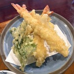 こけし庵 - 天ぷらそば