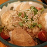 月のヒナタ - 料理写真:自家製豆腐のサラダ