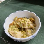 作 - 鶏のわさび漬け