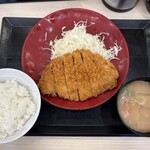 かつや - 料理写真:ロースカツ定食