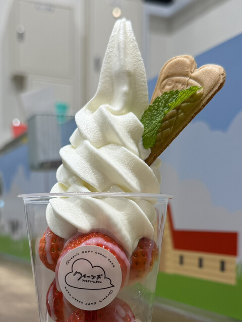 クイーンズソフトクリームカフェ モユクサッポロ店 - 狸小路/ソフト