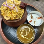 CTカレー - 料理写真:マトカビリヤニ全景です