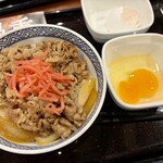 吉野家 - 料理写真:牛丼+玉子