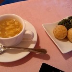 桜華 - ゴマ団子と日替りスープ