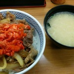 丼太郎 - キムチ牛丼