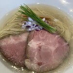 宍道湖しじみ中華蕎麦 琥珀 - 宍道湖しじみ中華そば塩 1,200円