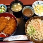 風りん亭 - カツ丼セット