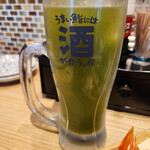 鮨 酒 肴 杉玉 - 緑茶ハイ～☆