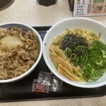 吉野家 - 料理写真:牛丼・油そばセット