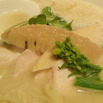 鶏白湯SOBA、アップ