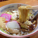 加寿之屋食堂 - 細ストレート麺