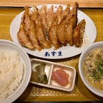 元祖仙台ひとくち餃子 あずま - W餃子定食（899円）